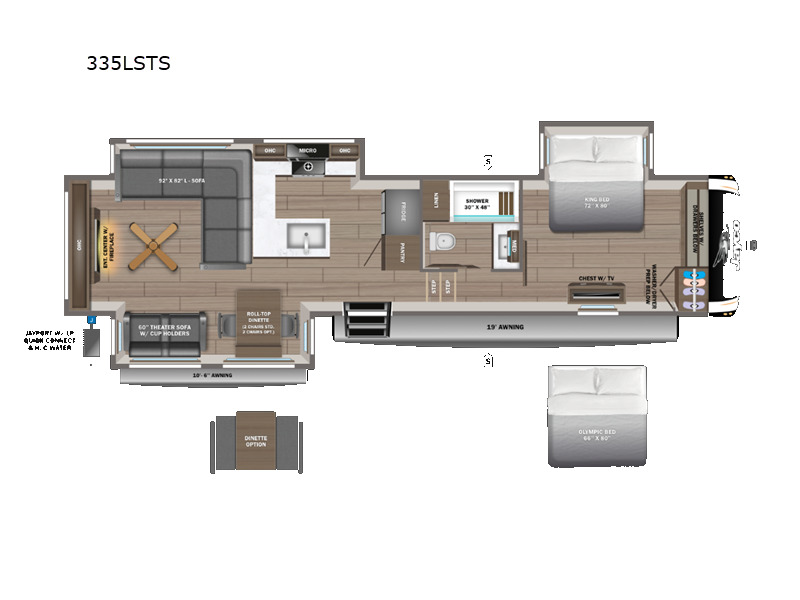 2027 Jayco Eagle 335LSTS in souderton PA