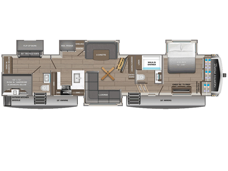 2027 Jayco North Point 391TBBH in souderton PA