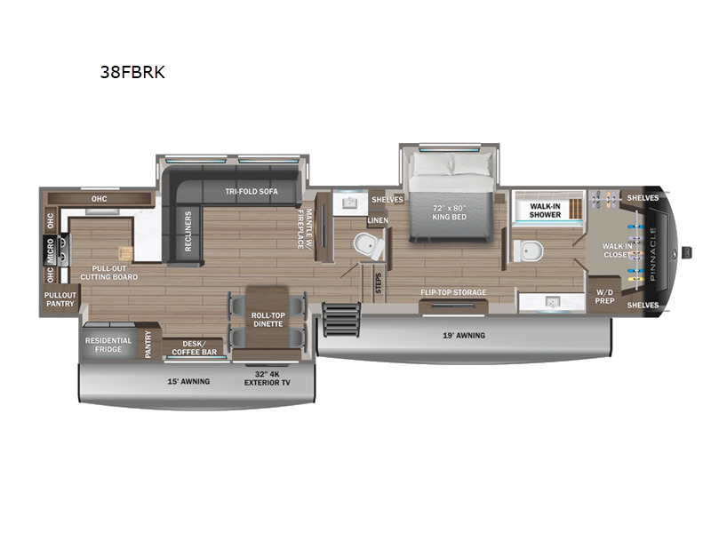 2027 Jayco Pinnacle 38FBRK in souderton PA