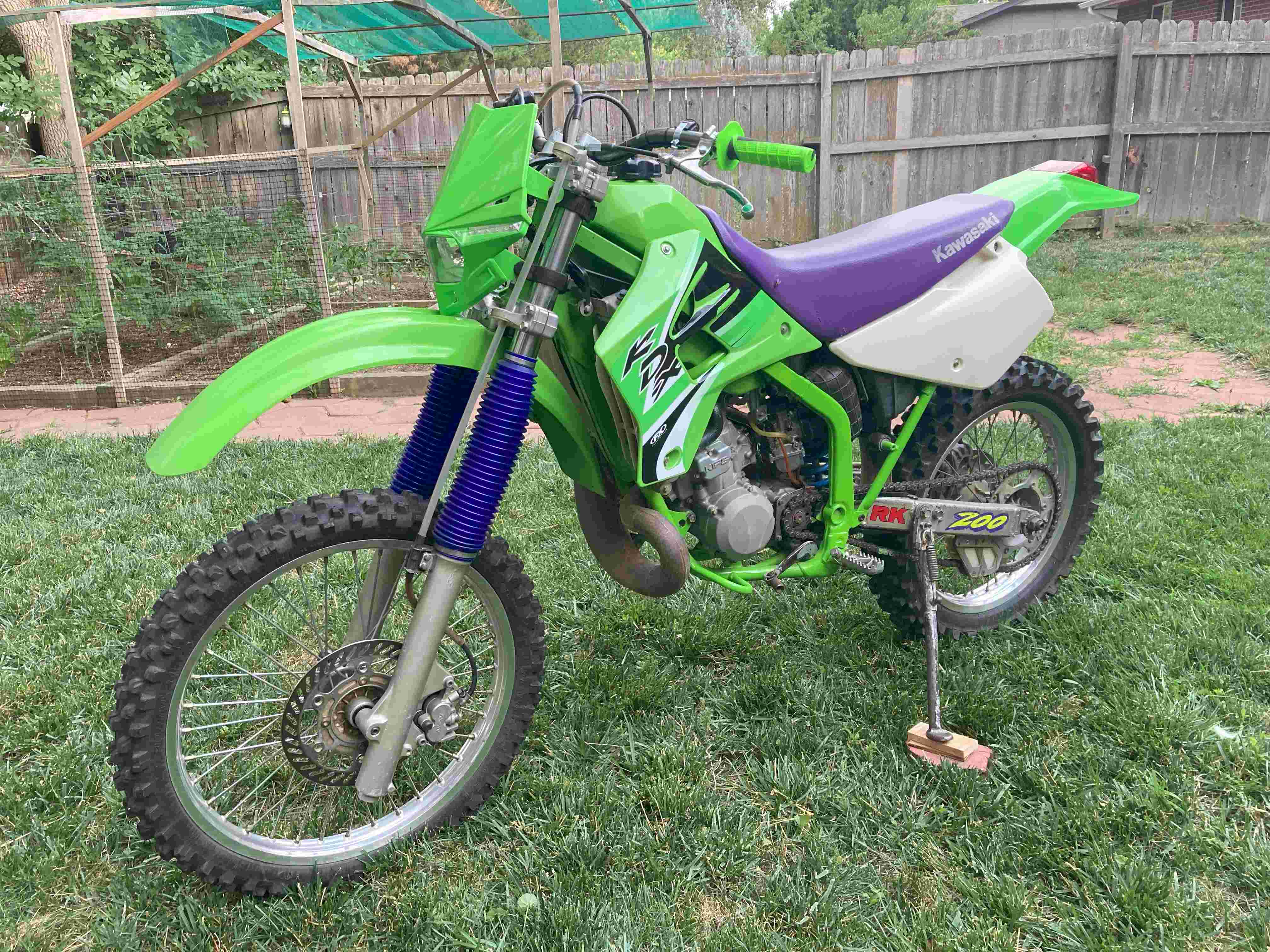 Green 1990-1999 Kawasaki Kdx Motorcycles For Sale - Cycle Trader
