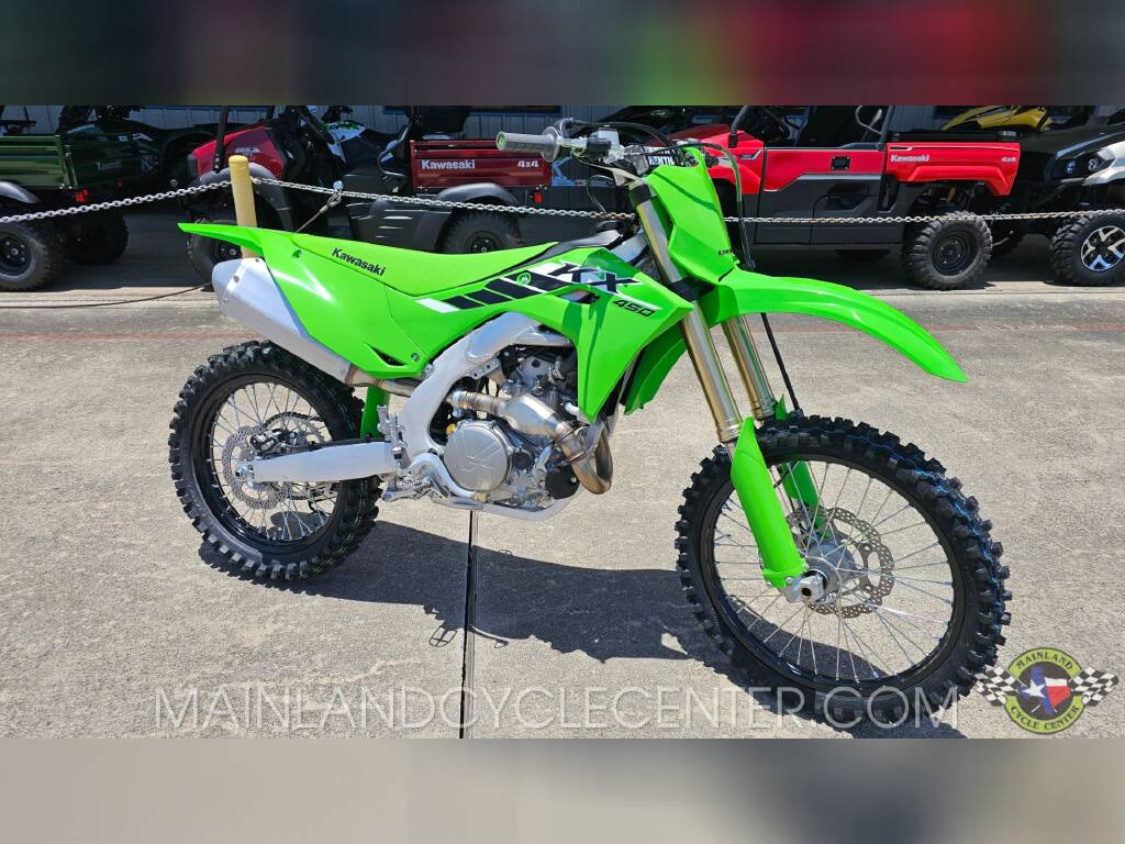 Motorcycle Kawasaki Motocross 450 Used 2021 Kawasaki KX 450