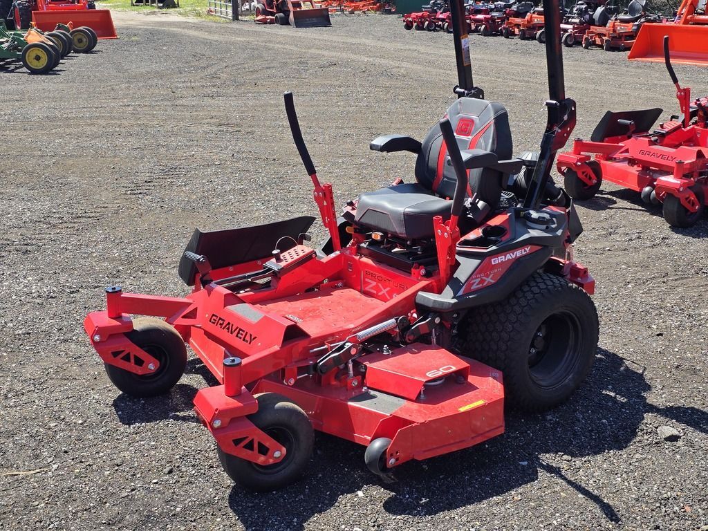 Gravely Pro-Turn Zx 60 Equipment For Sale - Gravely Pro-Turn