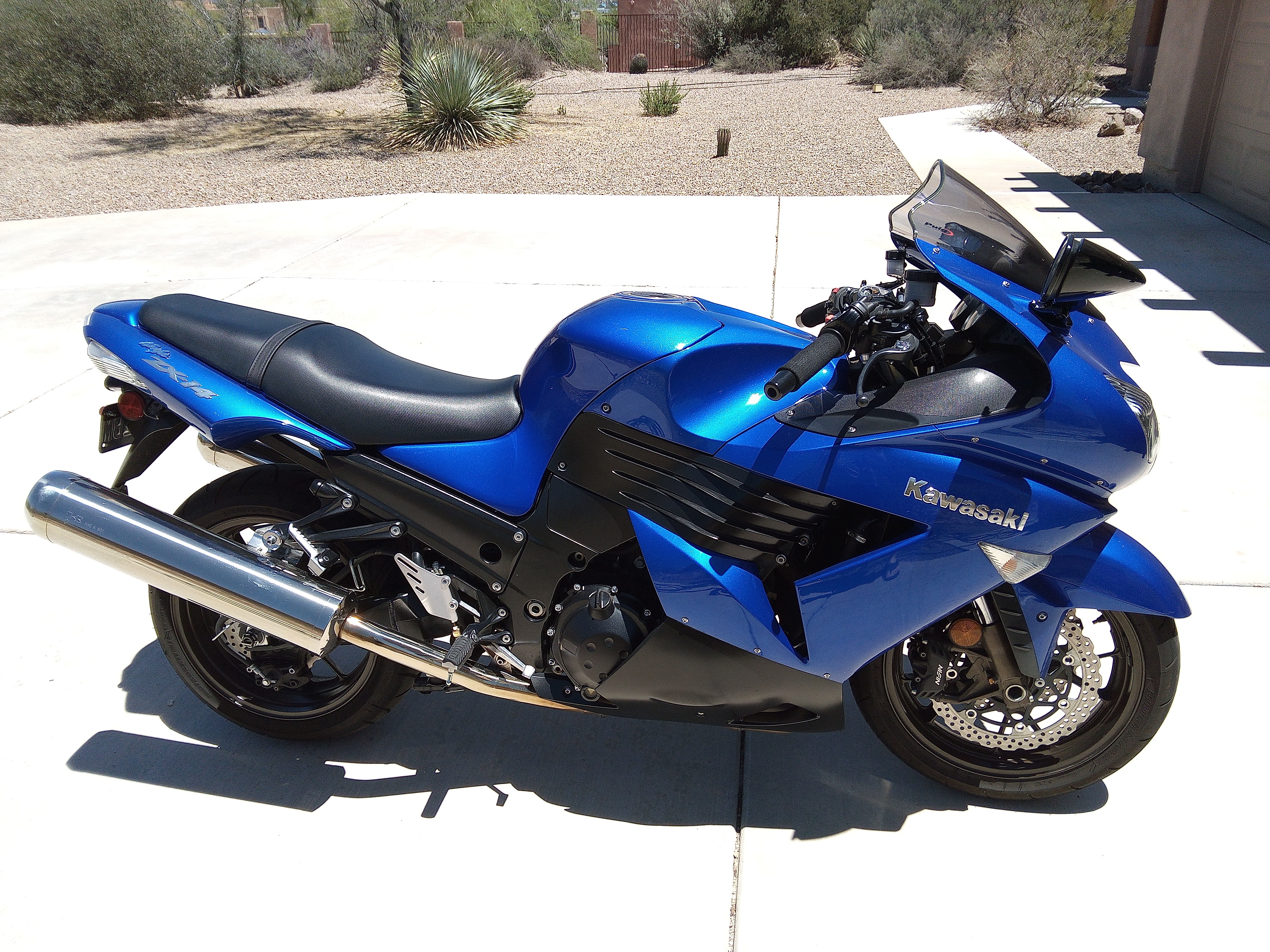Used Blue Kawasaki Ninja ZX-14R Engines Motorcycles For Sale