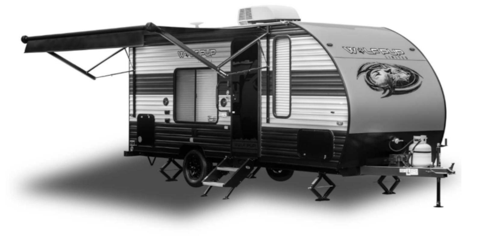 Used 2022 Forest River Cherokee Wolf Pup BL Black Label 16FQ
