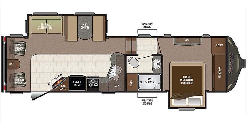 2018 Keystone RV sprinter 269fwrls