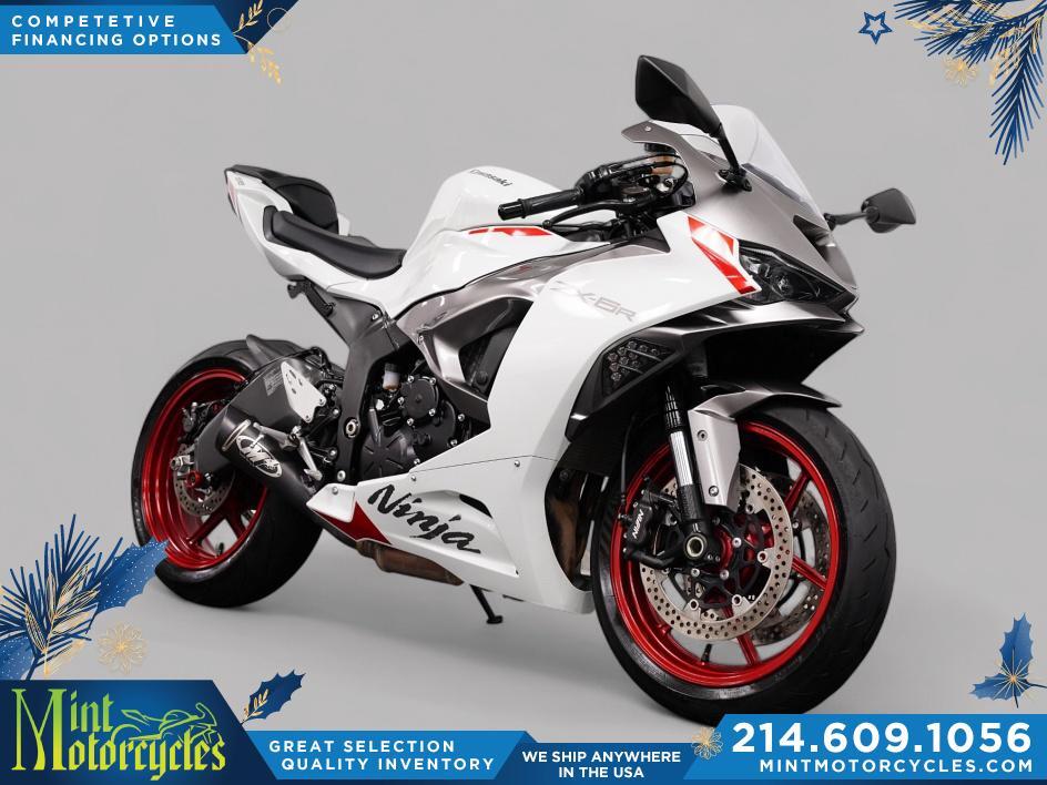 ホワイト×6台 White 2024 Kawasaki Ninja Zx 6R Motorcycles For Sale - Cycle
