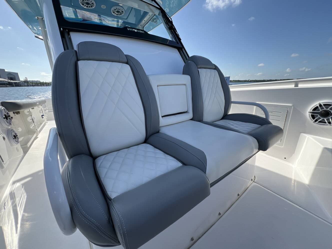 A photo of this 2023 Everglades Boats 365 CENTER CONSOLE
