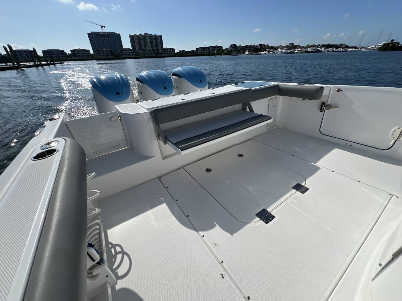 A photo of this 2023 Everglades Boats 365 CENTER CONSOLE