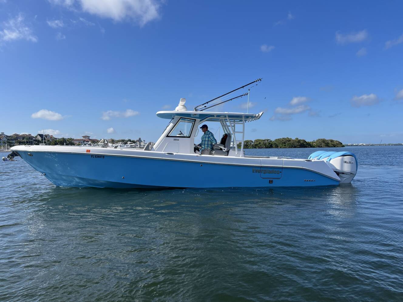 A photo of this 2023 Everglades Boats 365 CENTER CONSOLE