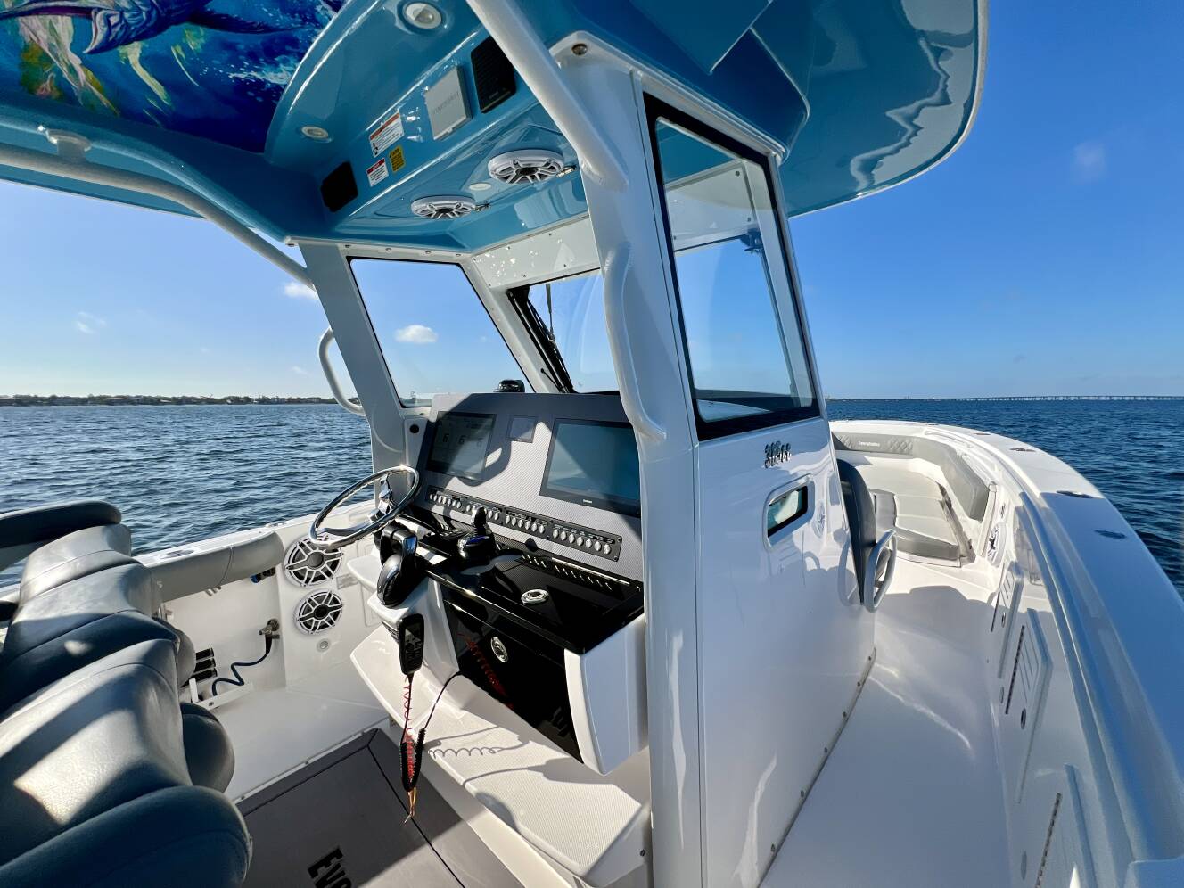 A photo of this 2023 Everglades Boats 365 CENTER CONSOLE