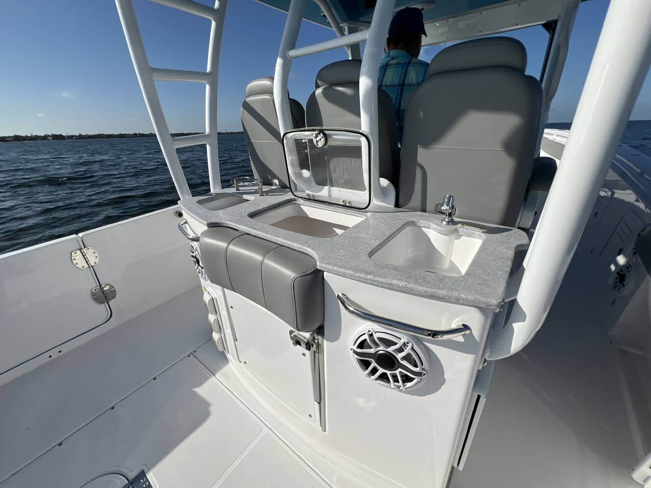 A photo of this 2023 Everglades Boats 365 CENTER CONSOLE