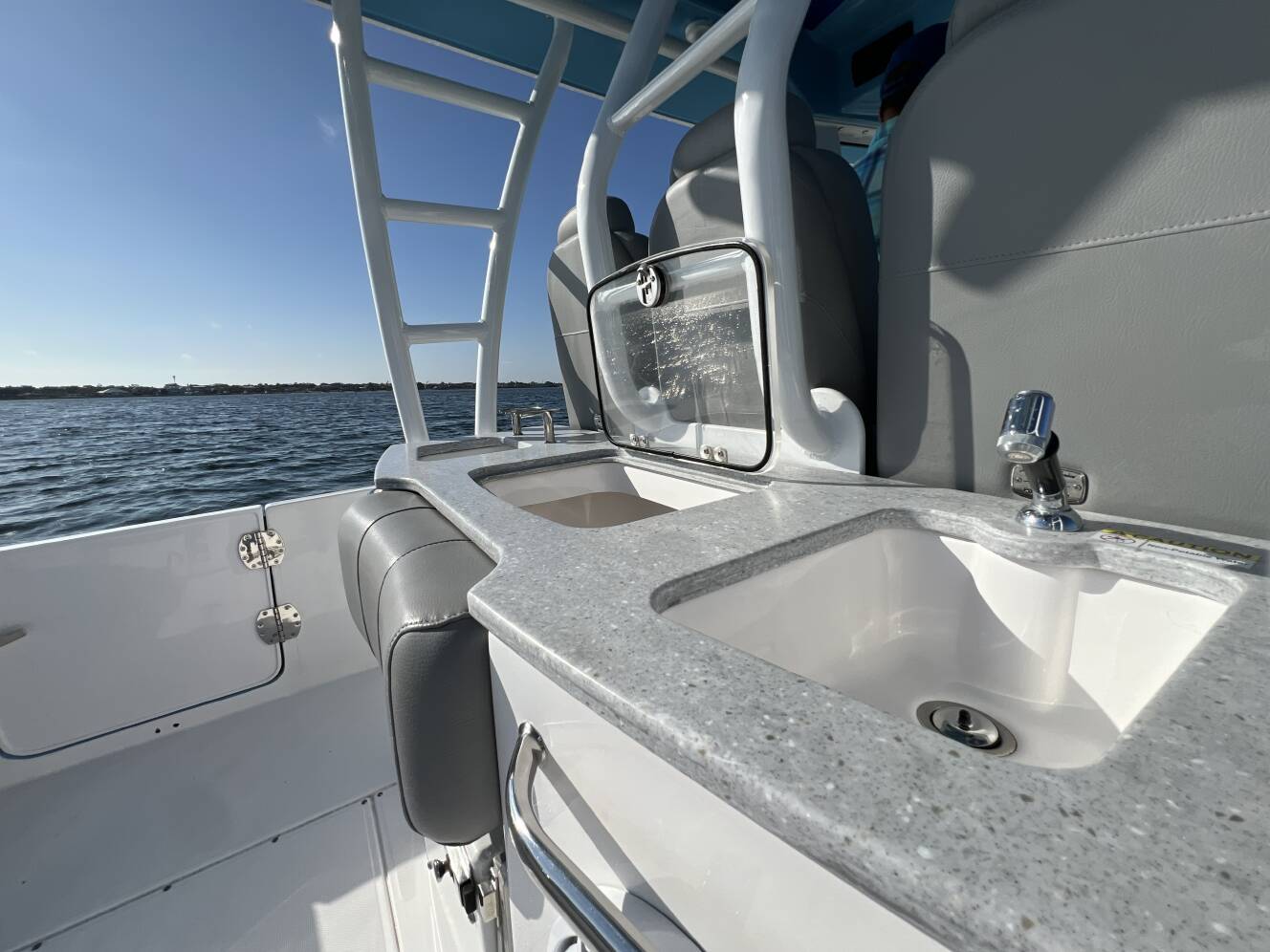 A photo of this 2023 Everglades Boats 365 CENTER CONSOLE