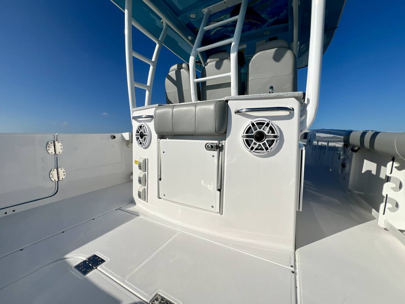 A photo of this 2023 Everglades Boats 365 CENTER CONSOLE
