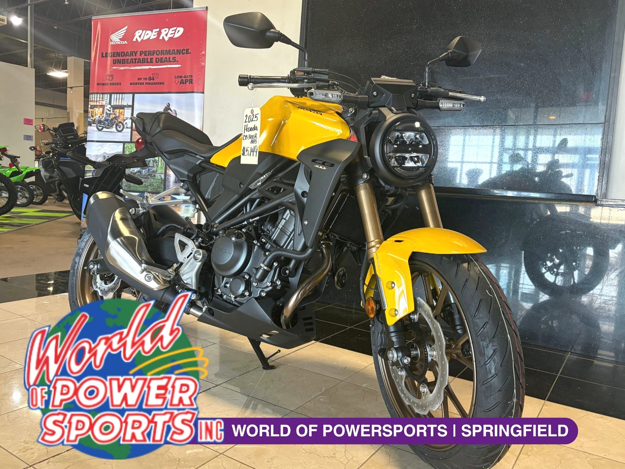2025 Honda CB300R ABS 300R ABS in Springfield, IL