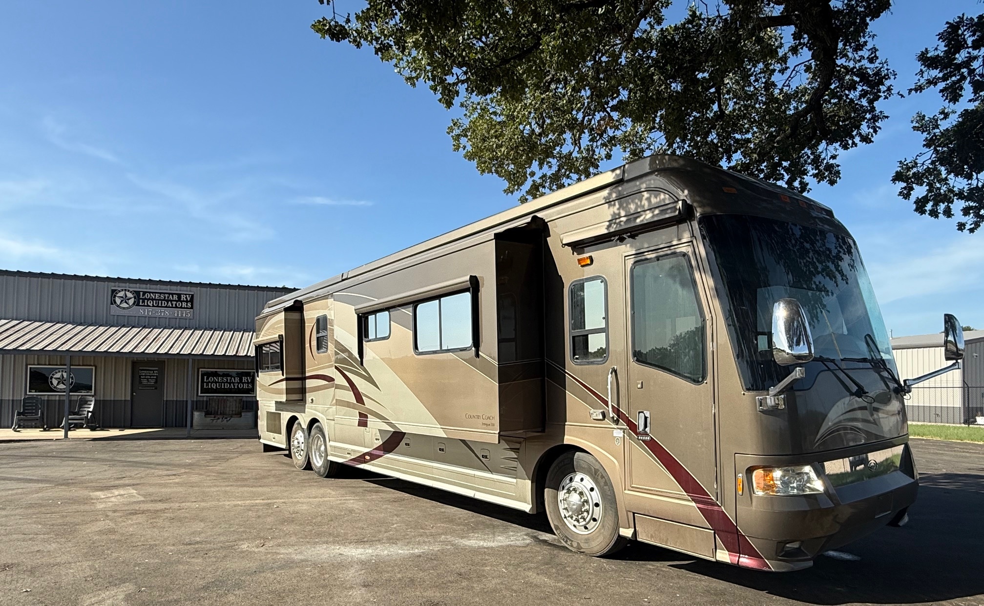 2009 Country Coach INTRIGUE OVATION II 550 in burleson TX