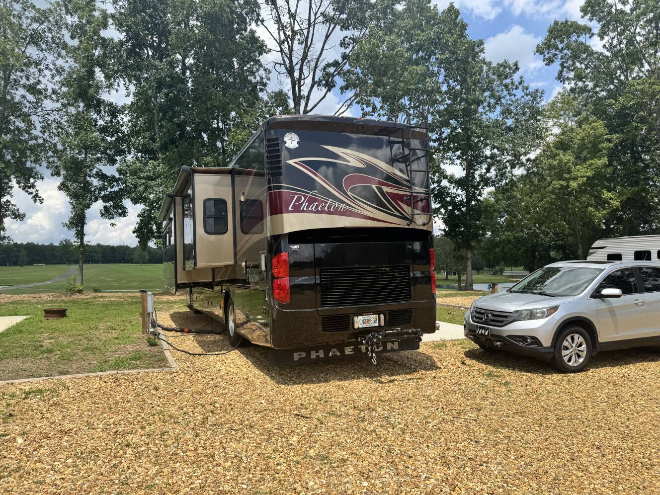 A photo of this 2013 Tiffin Motorhomes Phaeton 40 QBH