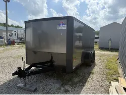 2025 HAUL ABOUT CGRMC714TA2 7x14 Motorcycle Trailer