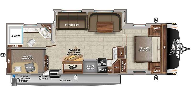2022 Jayco eagle 284bhok