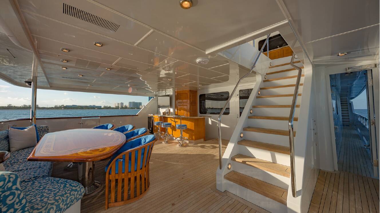 A photo of this 2002 Christensen Tri-Deck Superyacht