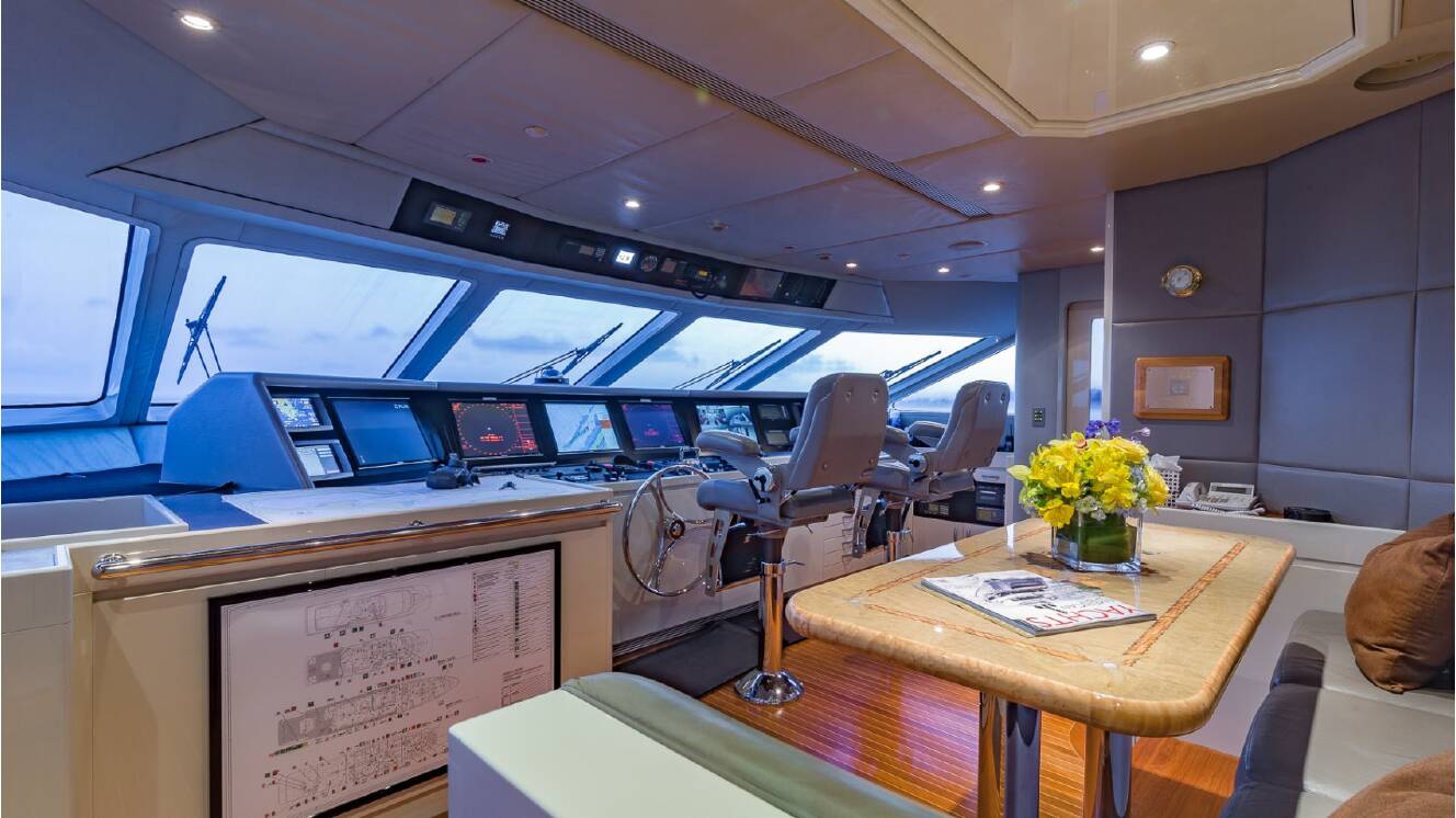 A photo of this 2002 Christensen Tri-Deck Superyacht