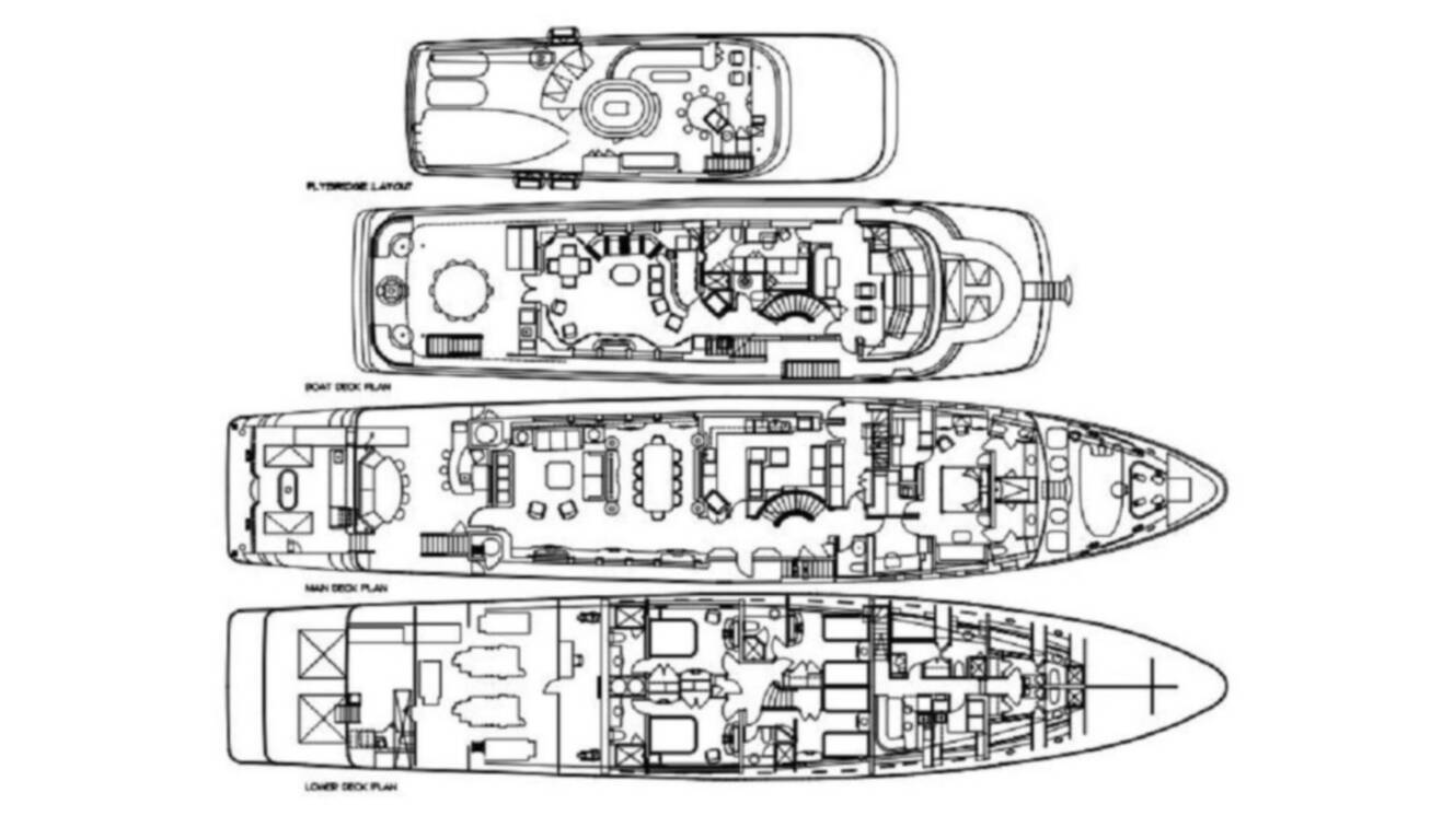 A photo of this 2002 Christensen Tri-Deck Superyacht