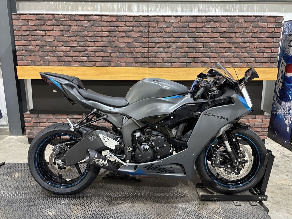【San】 Used Gray Kawasaki Ninja Zx 6R Motorcycles For Sale - Cycle