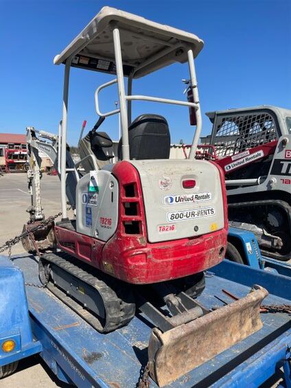 2019 TAKEUCHI TB216 in Sacramento, CA