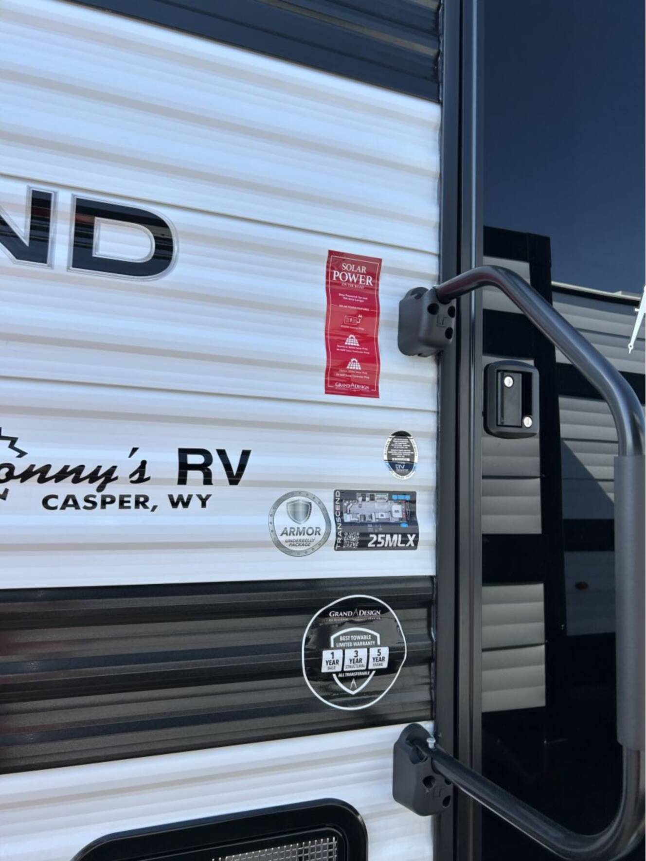 A photo of this 2026 Grand Design Transcend Xplor 25MLX