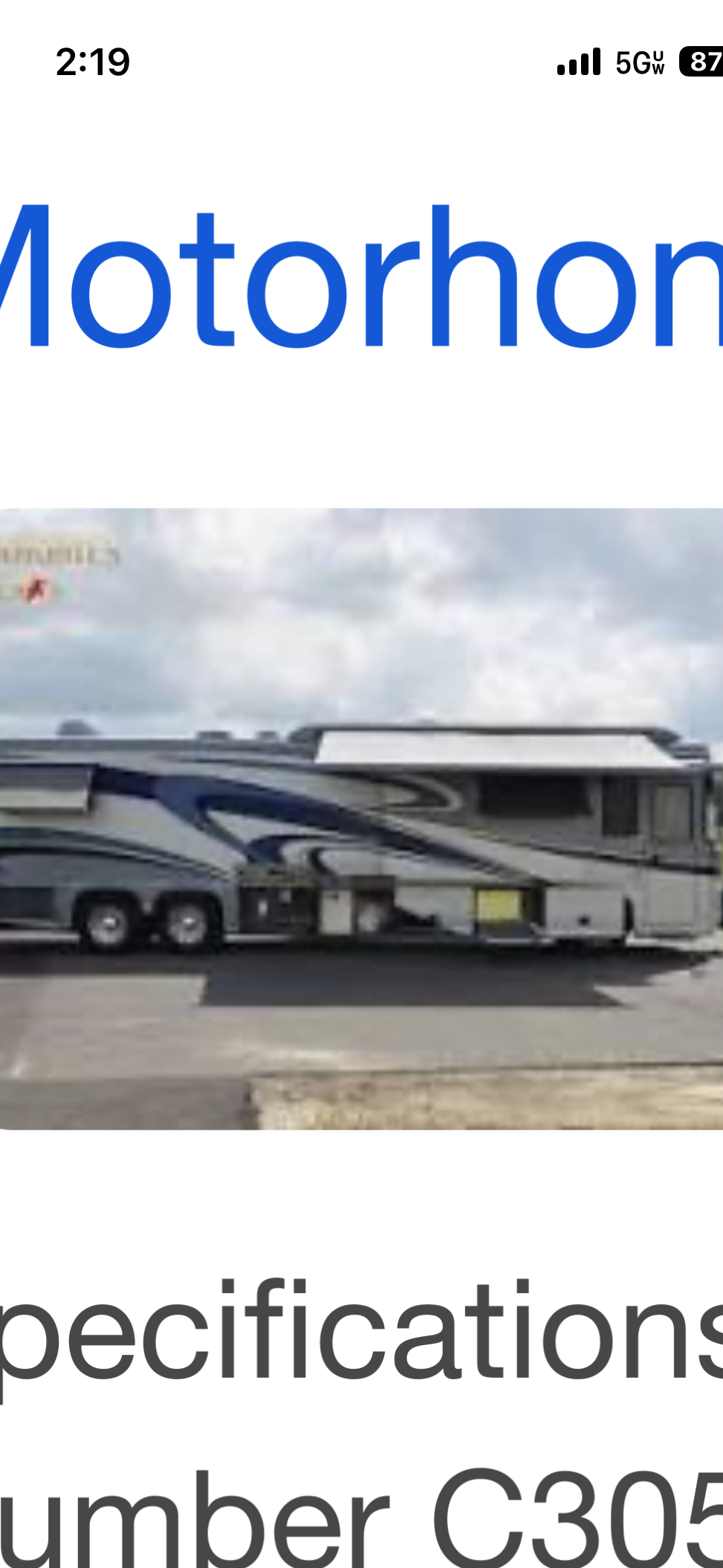 2008 Foretravel NIMBUS 40 RV