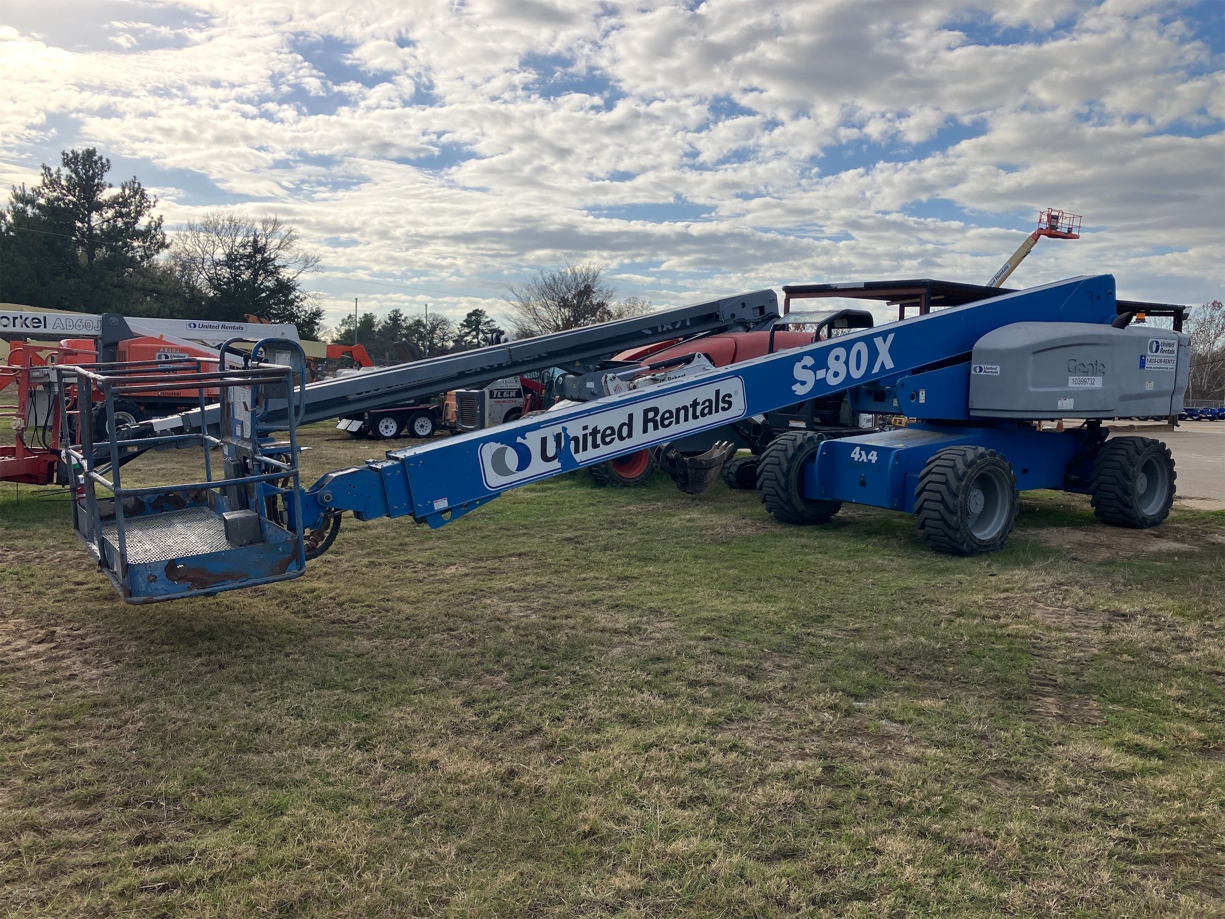 2015 GENIE S-80X Boom Lift in Fort Worth, TX