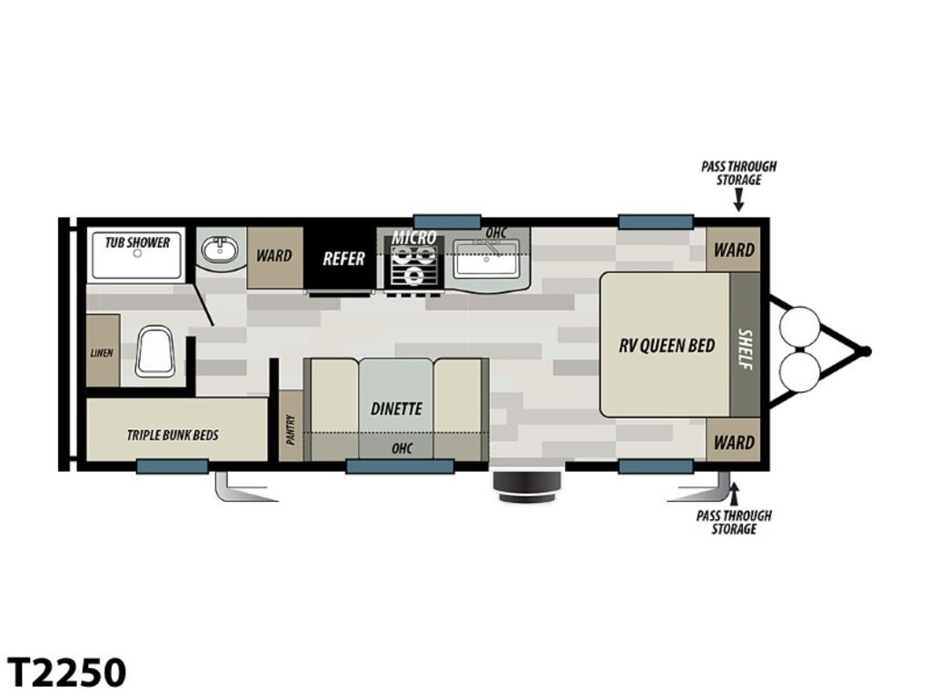 2020 Forest River evo t2250