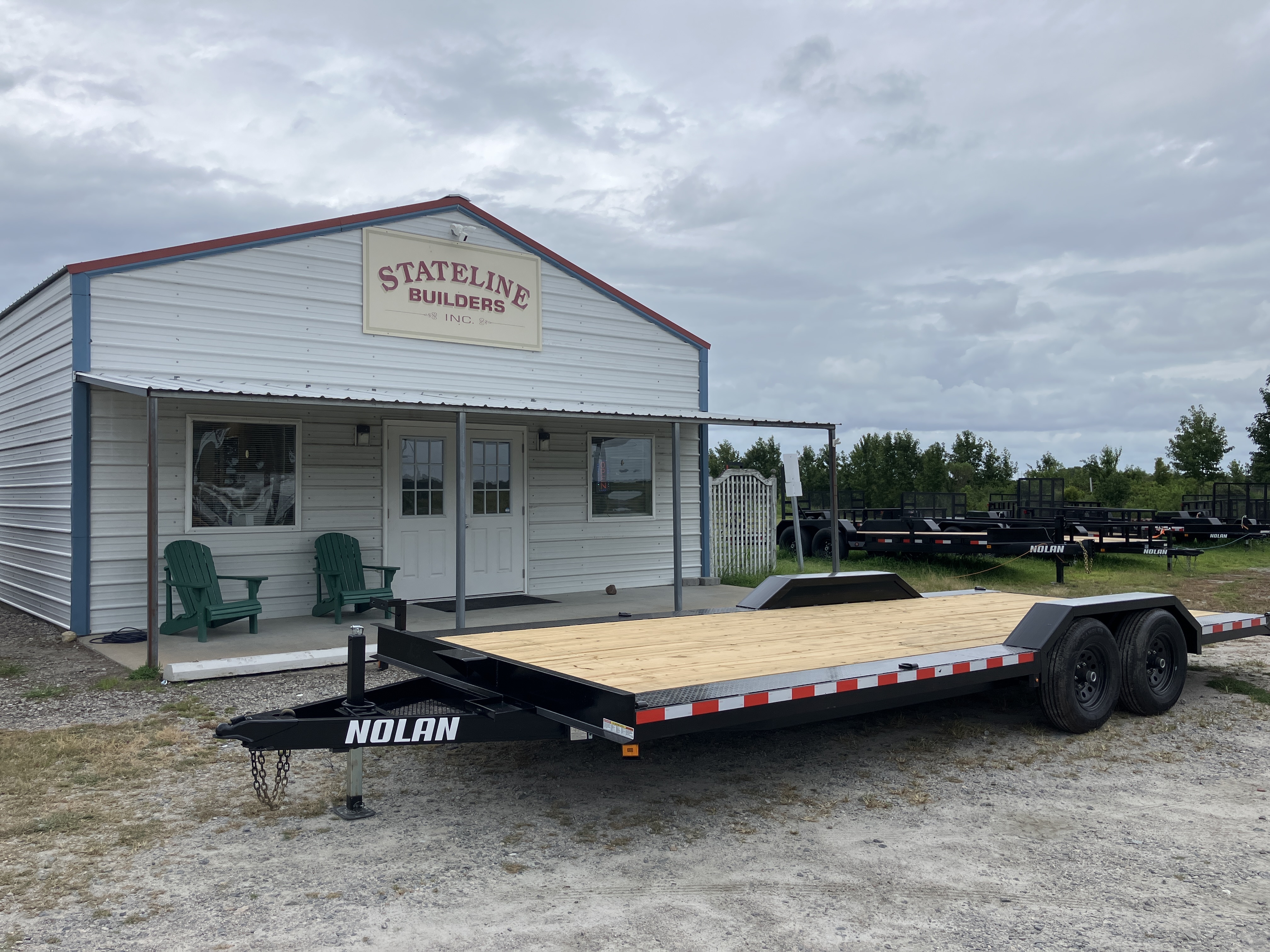 2025 NOLAN MANUFACTURING 7x22 10K Car Hauler in Elizabeth City, NC