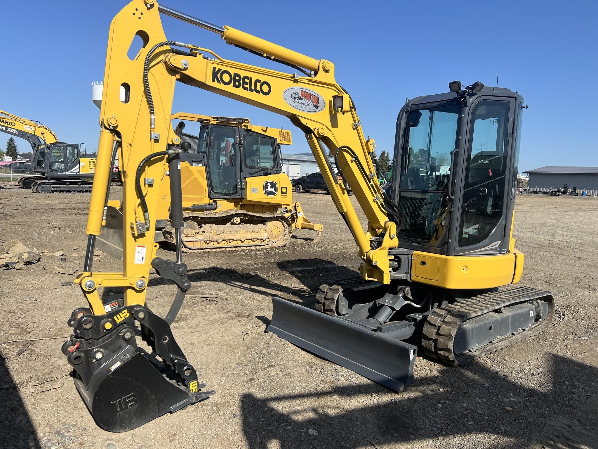 KOBELCO　SK75SR 🎉 Congratulations to Engelstad Maskin on their brand new