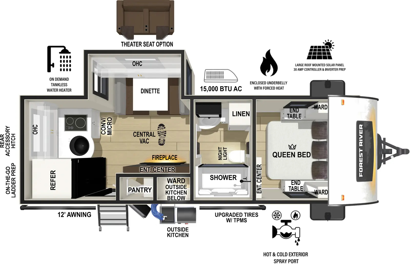 2025 Forest River r-pod 202