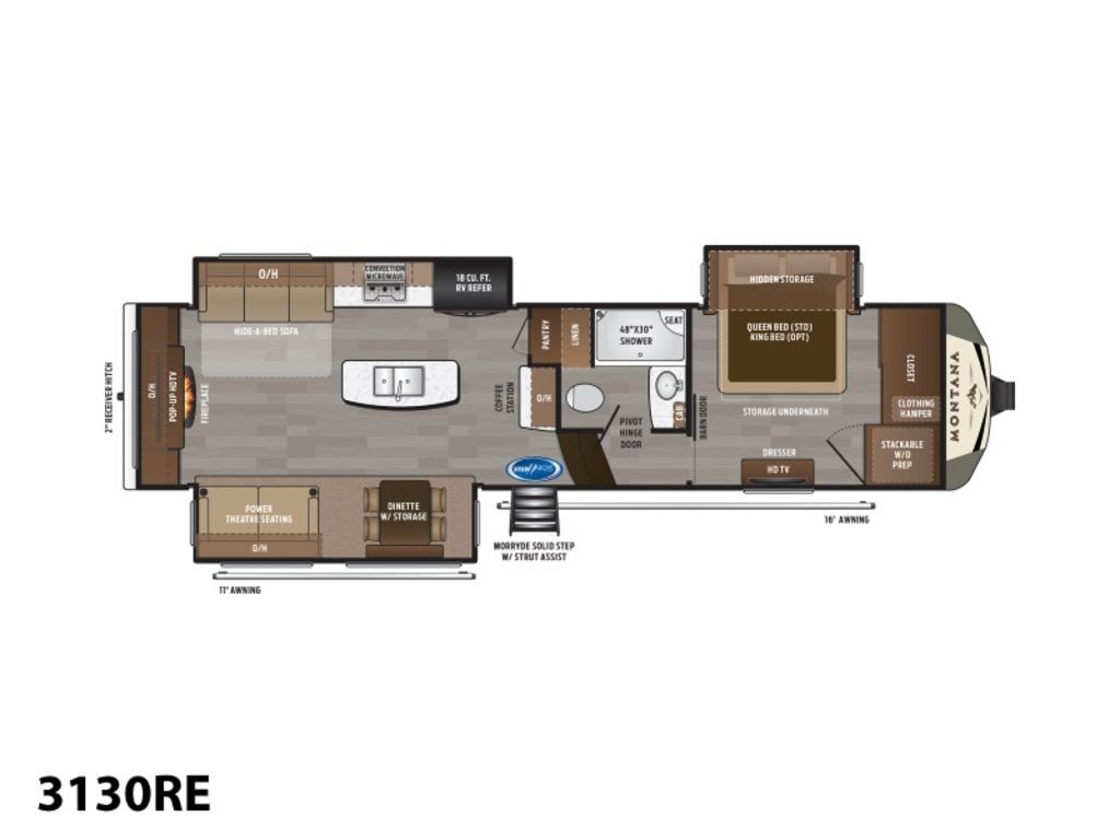 2019 Keystone RV montana 3130re