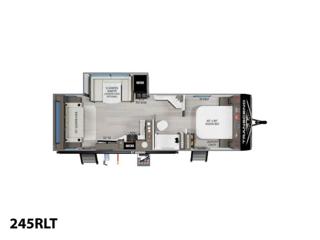 A photo of this 2026 Grand Design TRANSCEND Transcend Xplor 25MLX