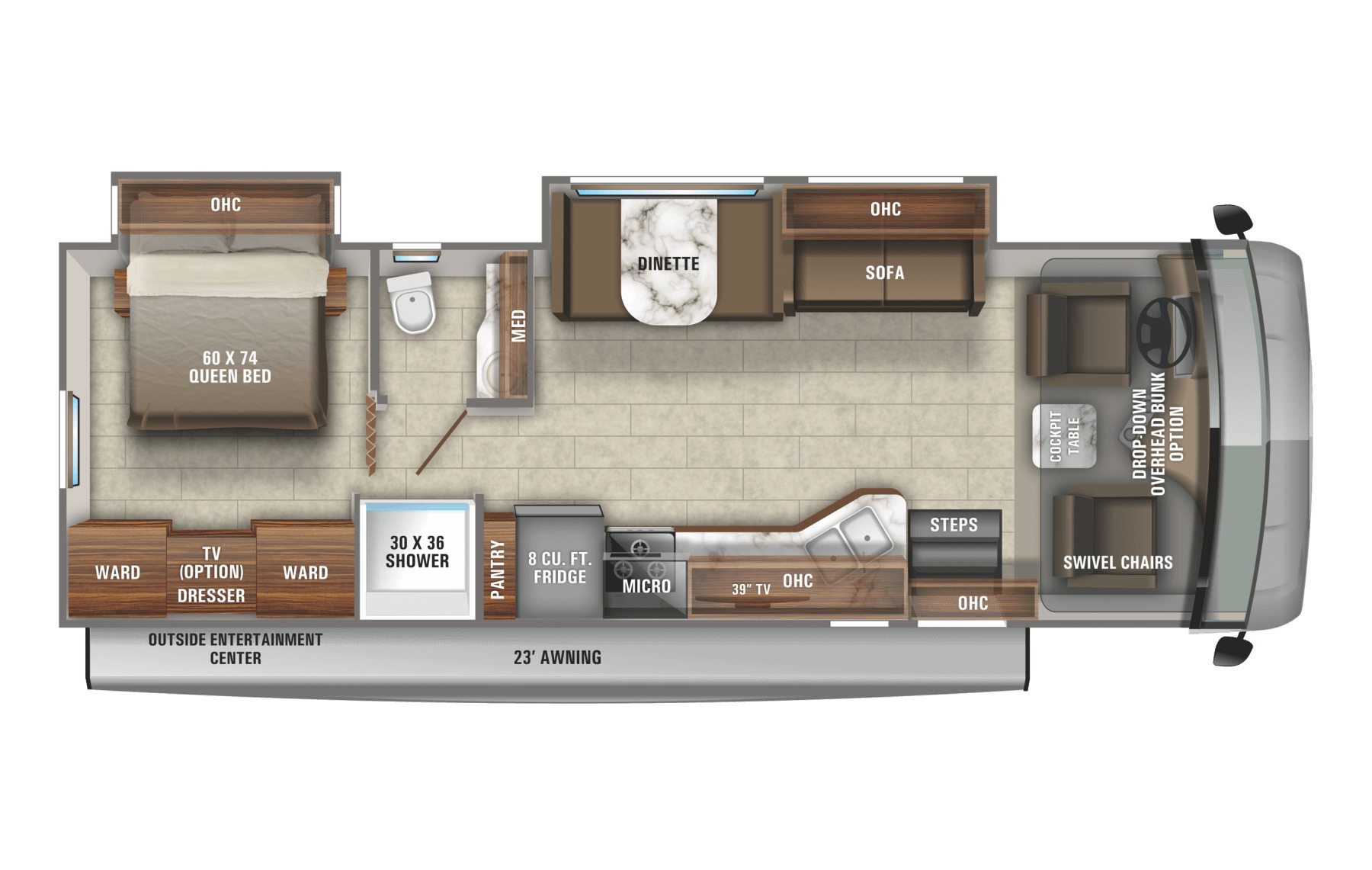 A photo of this 2020 Jayco Alante 31V
