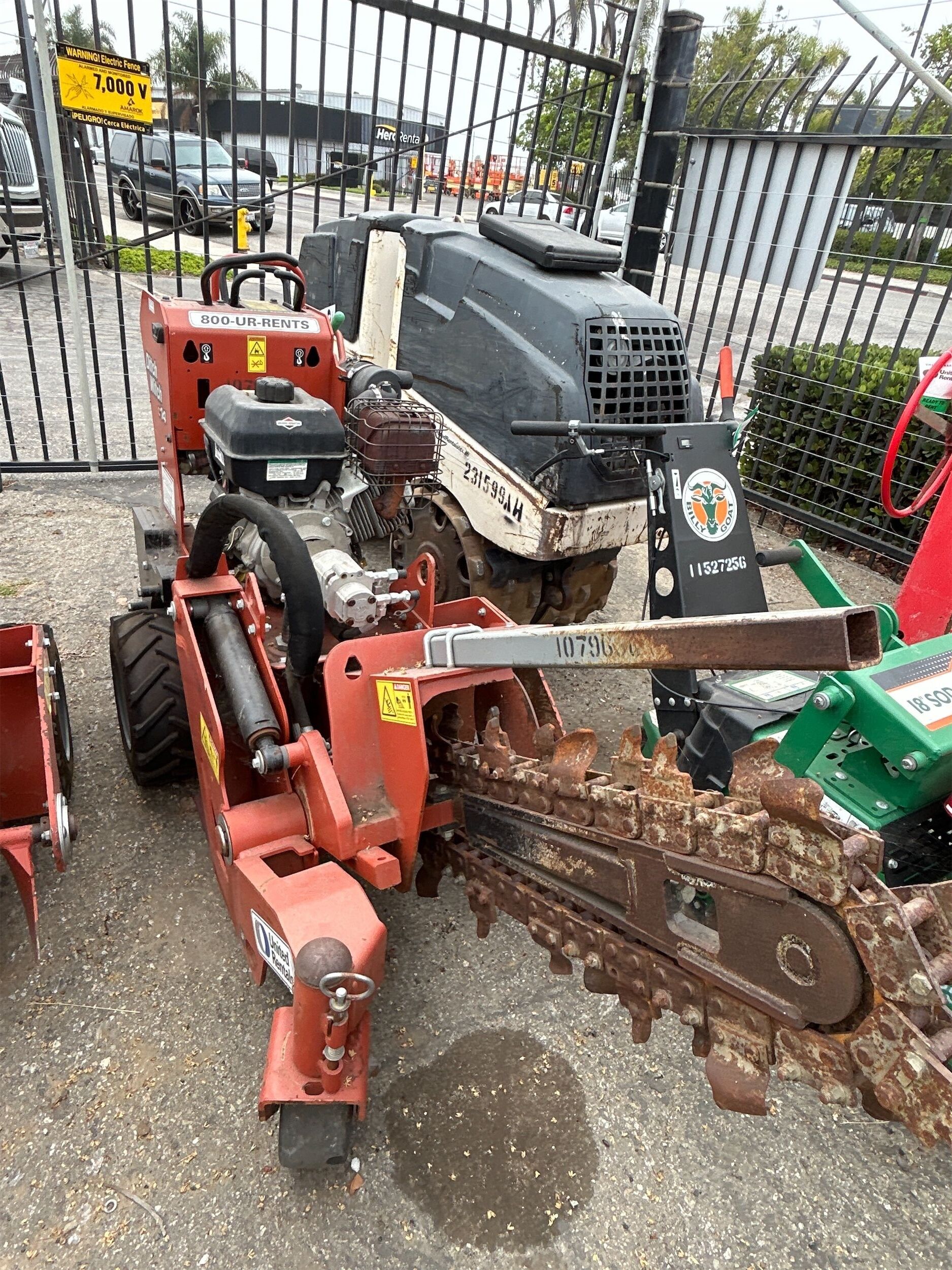 2018 DITCH WITCH C14 Trencher in Bakersfield, CA