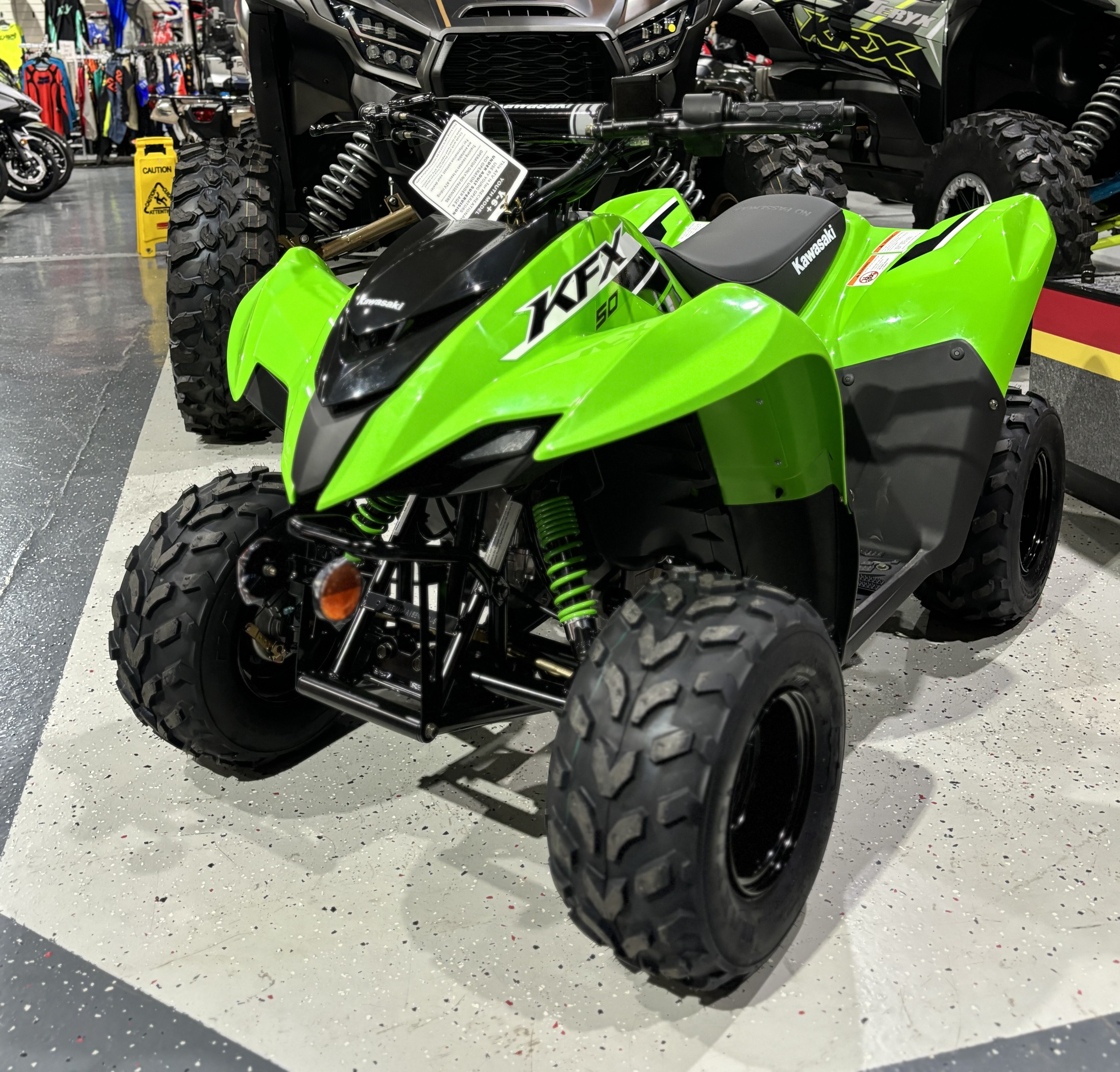 フォース KAWASAKI KFX 50 (2017-Present) Specs, Performance & Photos