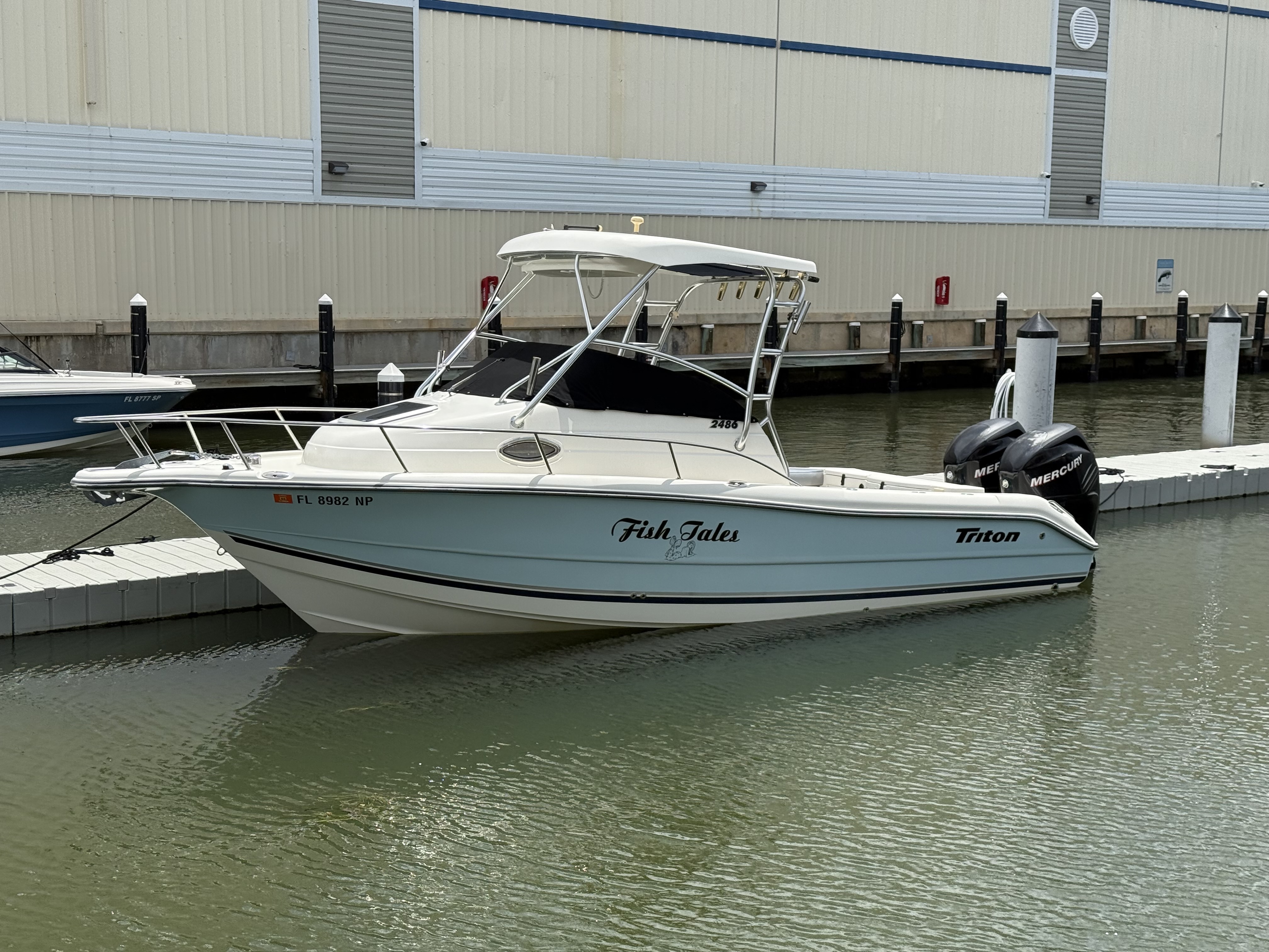 2006 Triton 2486 Walkaround in venice FL