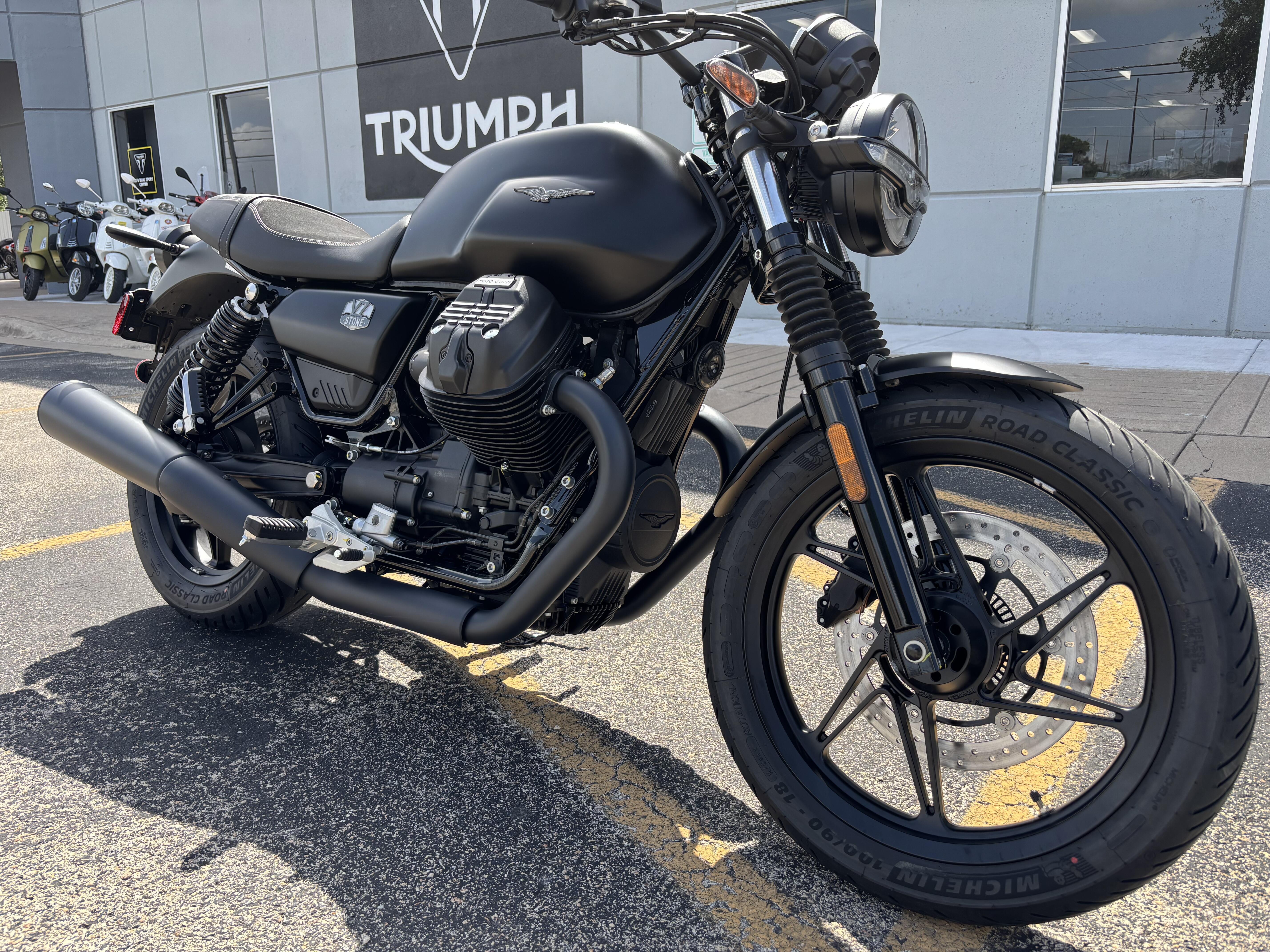 New 2024 Moto Guzzi V7 Stone For Sale in Austin, TX 5037081613