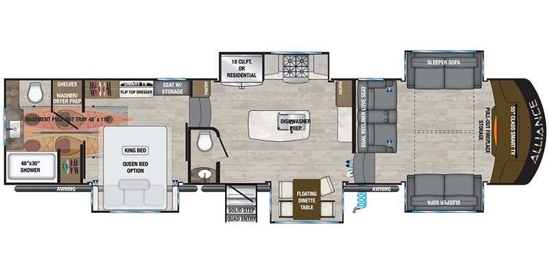 2023 Alliance Rv paradigm 385fl