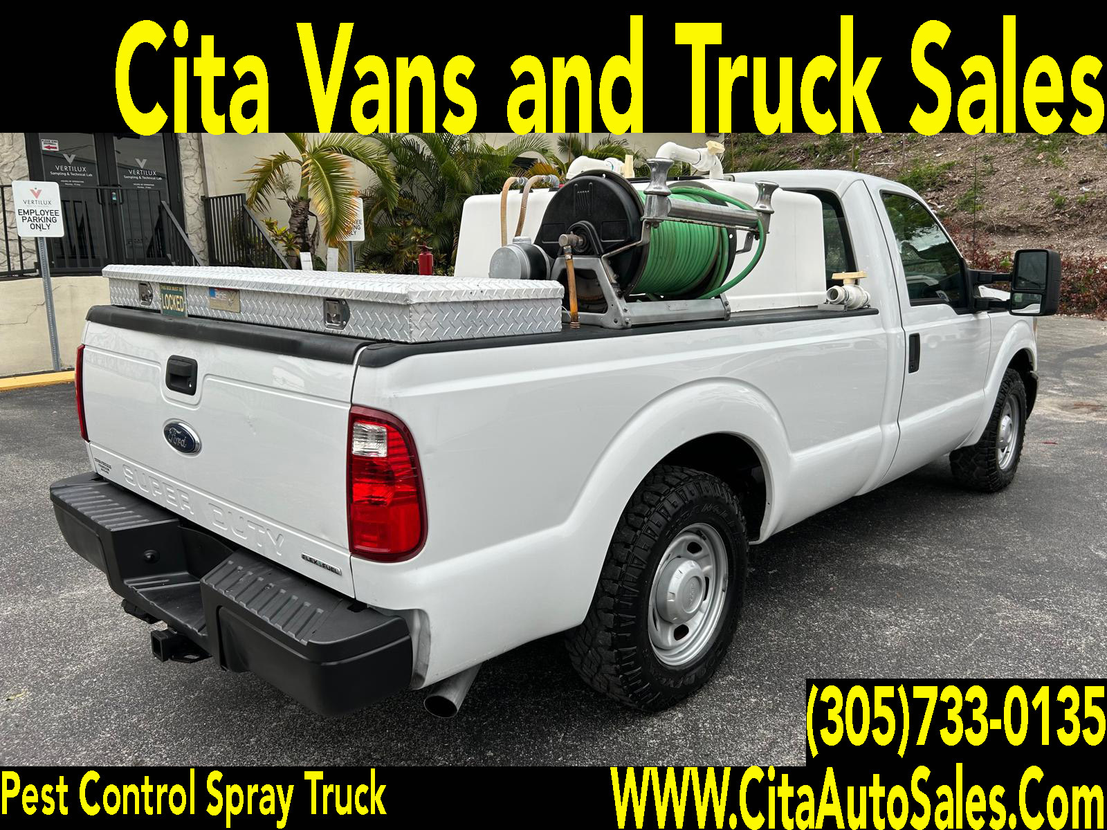 2016 FORD F250 PEST CONTROL SPRAY TRUCK in Miami, FL