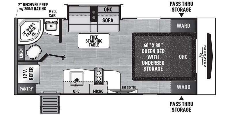A photo of this 2025 Coachmen Freedom Express Select 19SE