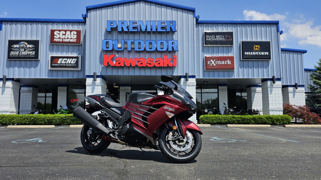 レア物 Custom Electric Blue Kawasaki ZX14 with NOS | Roaring Toyz