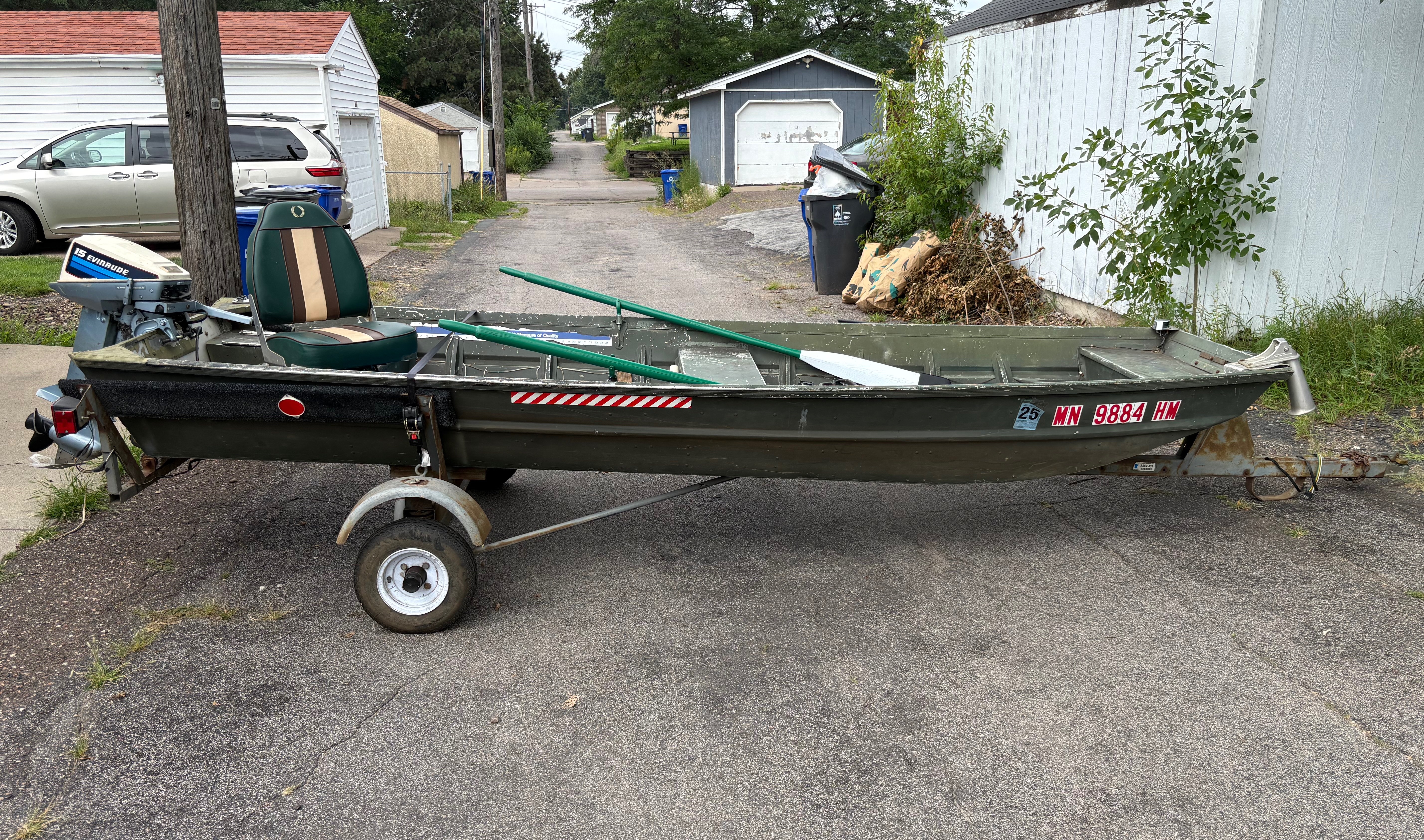 1984 Alumacraft 1032 JON BOAT in saint paul MN