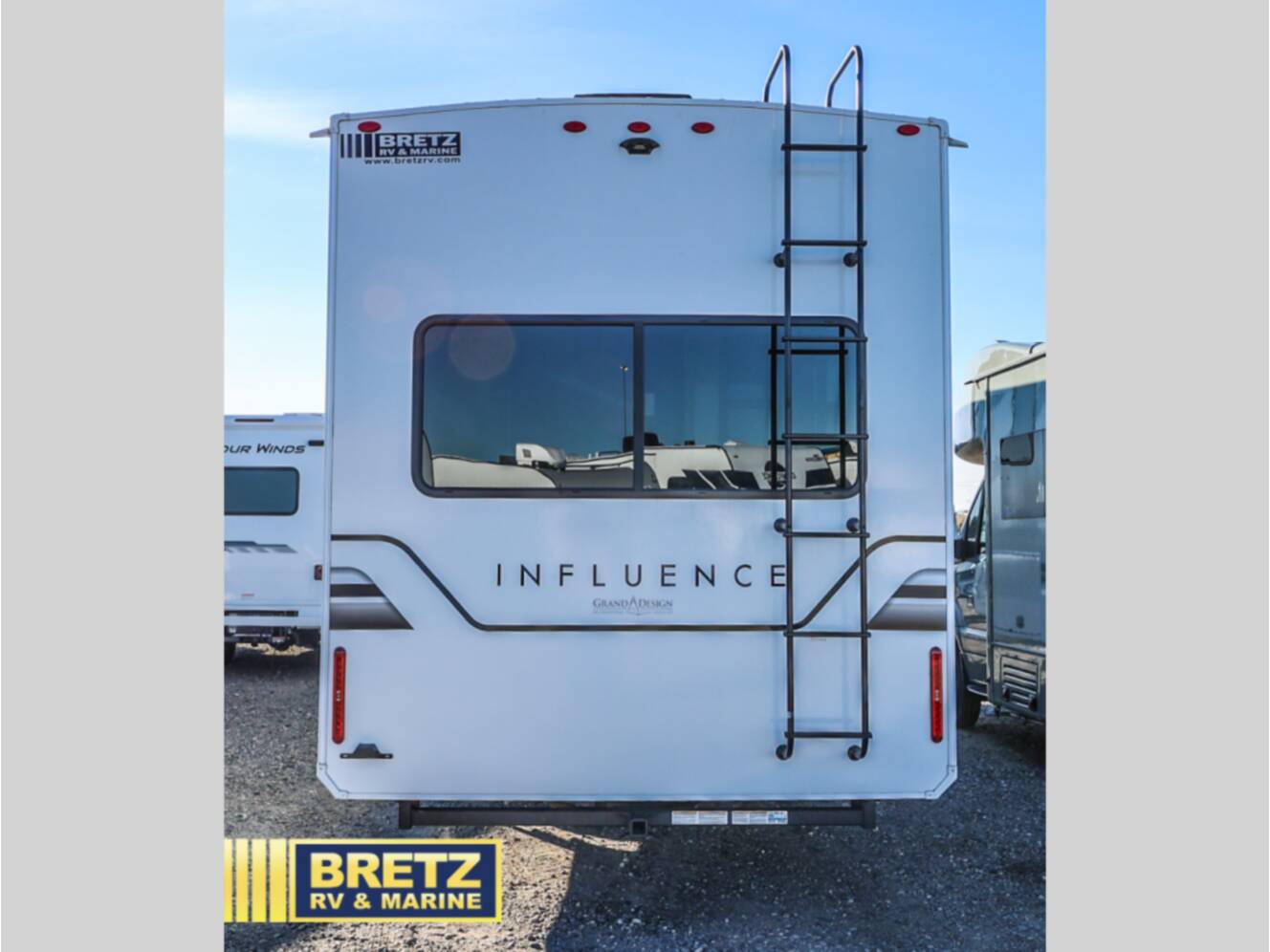 A photo of this 2026 Grand Design Influence 3503GK