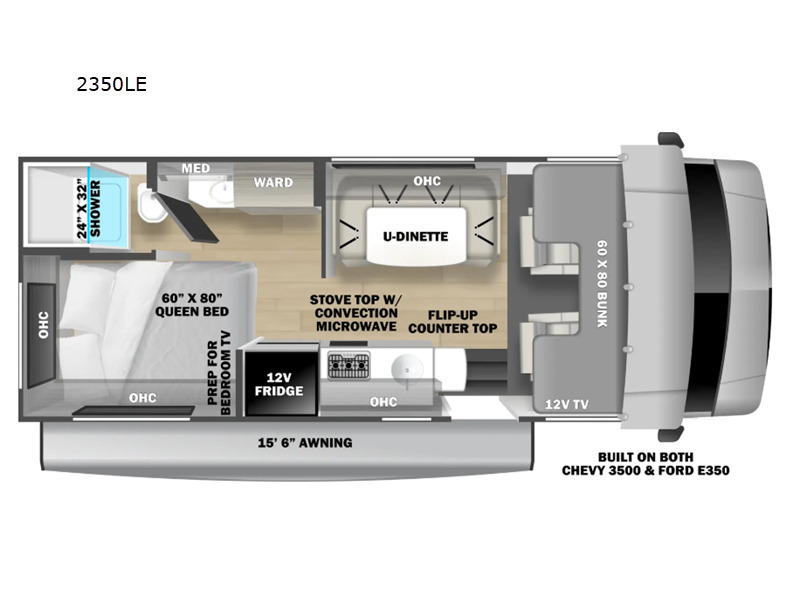A photo of this 2026 Forest River Rv Sunseeker LE 2350LE Ford