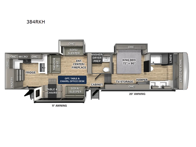 New 2026 Forest River RV Columbus 384RKH For Sale in Bunker Hill, IN ...