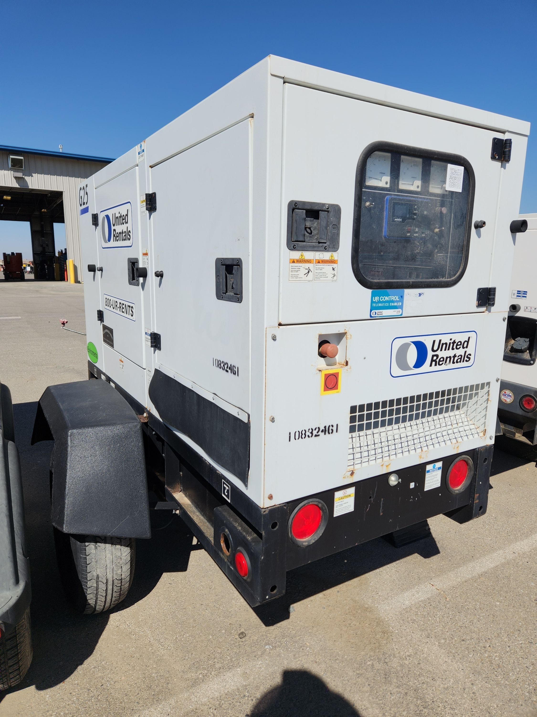 2018 DOOSAN G25WDO-T4F Diesel Generator in Bakersfield, CA